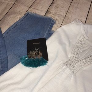 LC Lauren Conrad Jeans - Lauren Conrad Fringe Skinny Capri LC Lauren Conrad Jeans - Lauren Conrad Fringe Skinny Capri